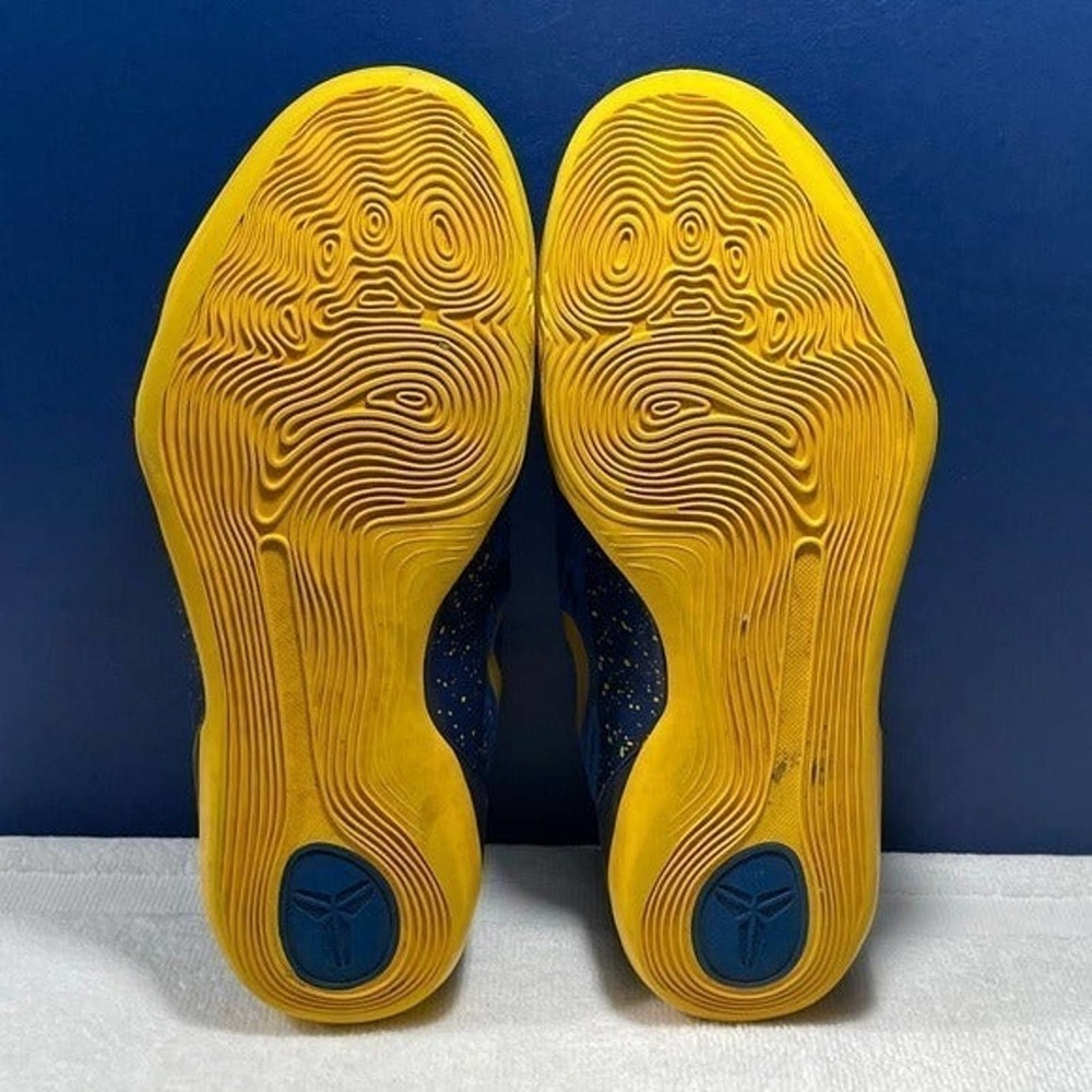 Nike Men’s Kobe 9 “Gym Blue/Gold) Sz 10_9